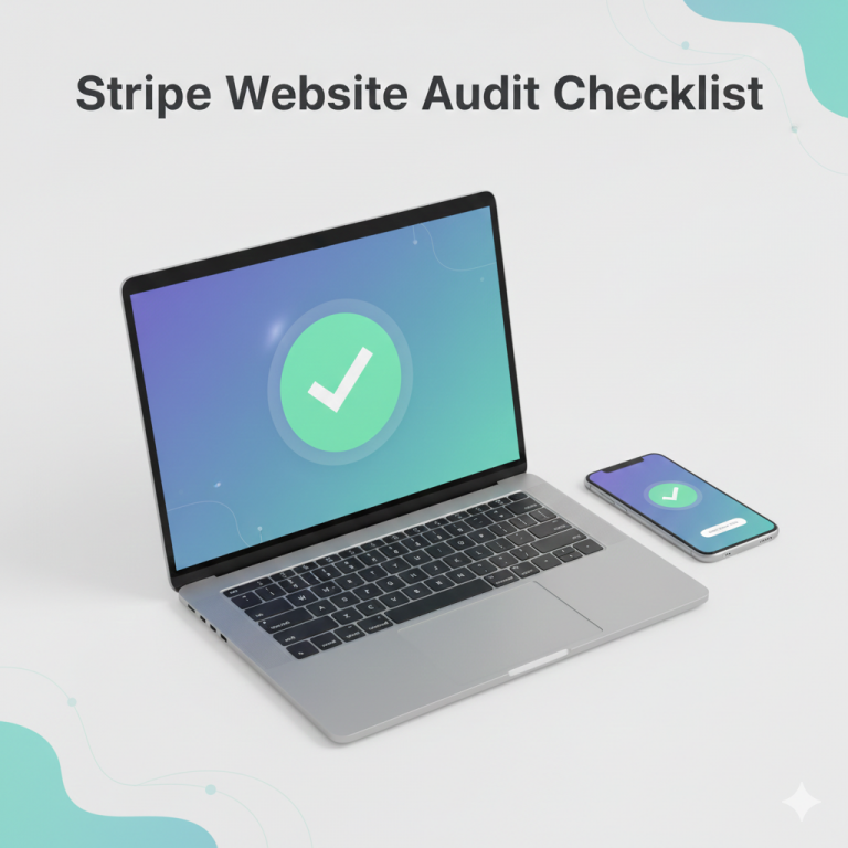 Stripe website compliance checklist for UK businesses