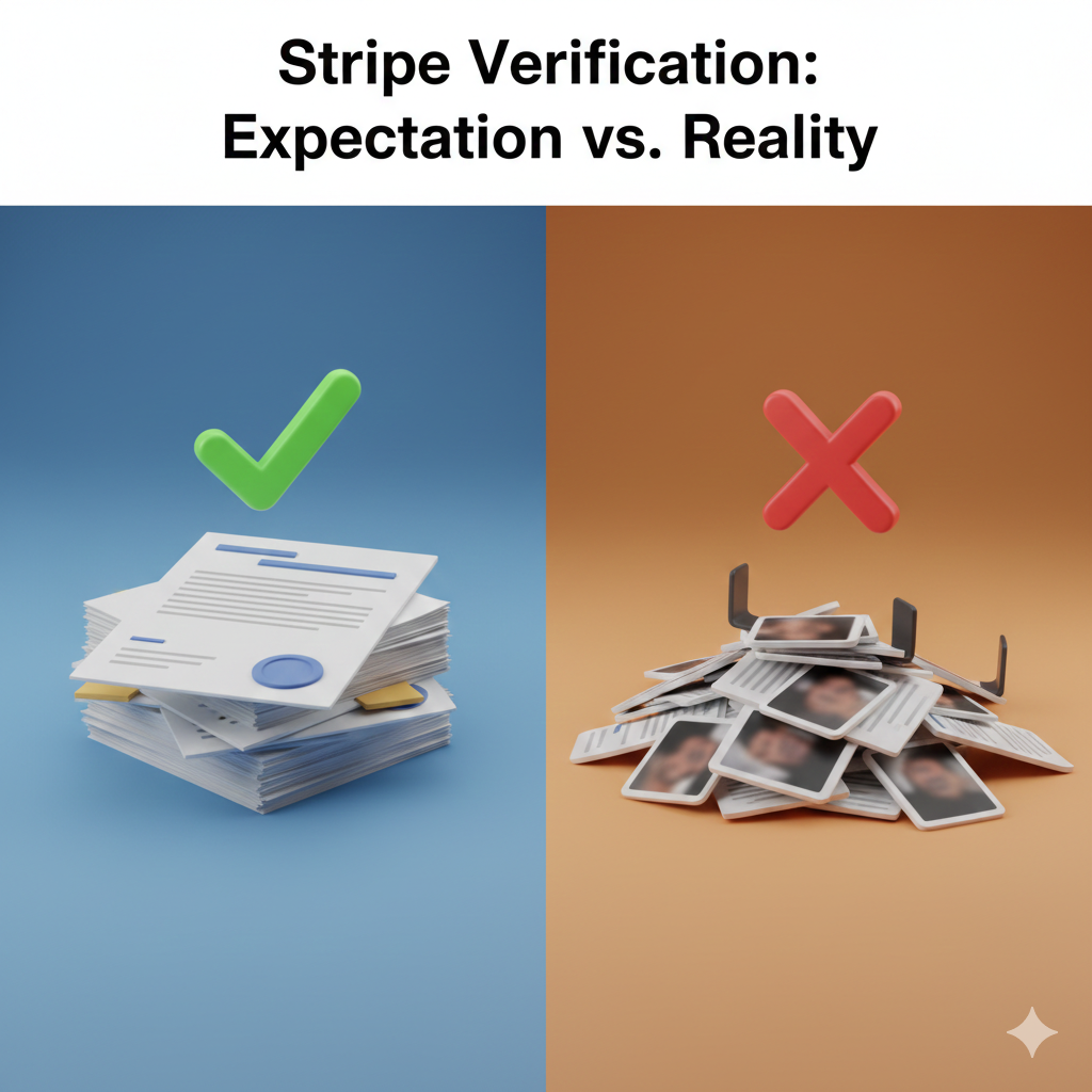 Stripe website requirements comparison for international founders
