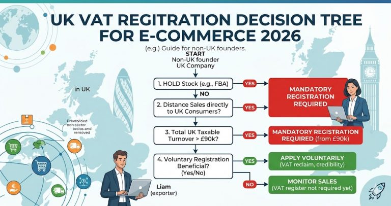Typical quarterly timeline for UK VAT registration reporting