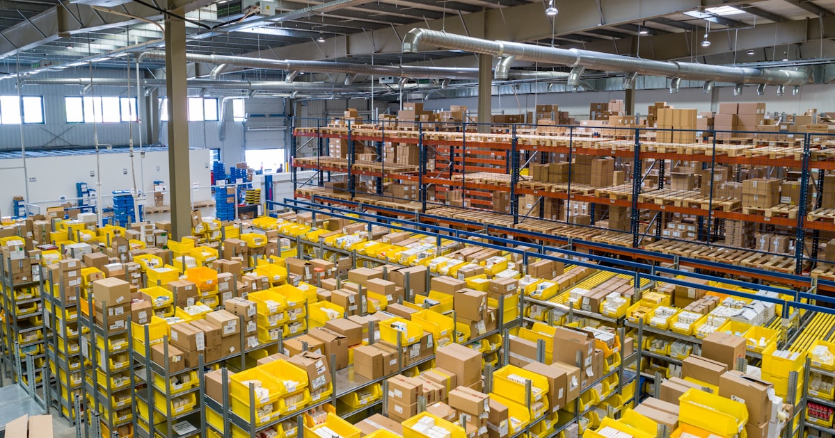 Amazon FBA UK setup — supplier shipment being prepared for a non-UK seller