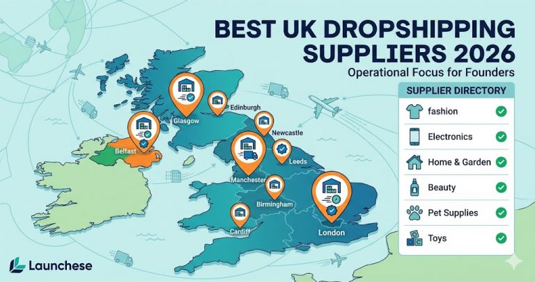Best UK dropshipping suppliers 2026 with 24-hour shipping