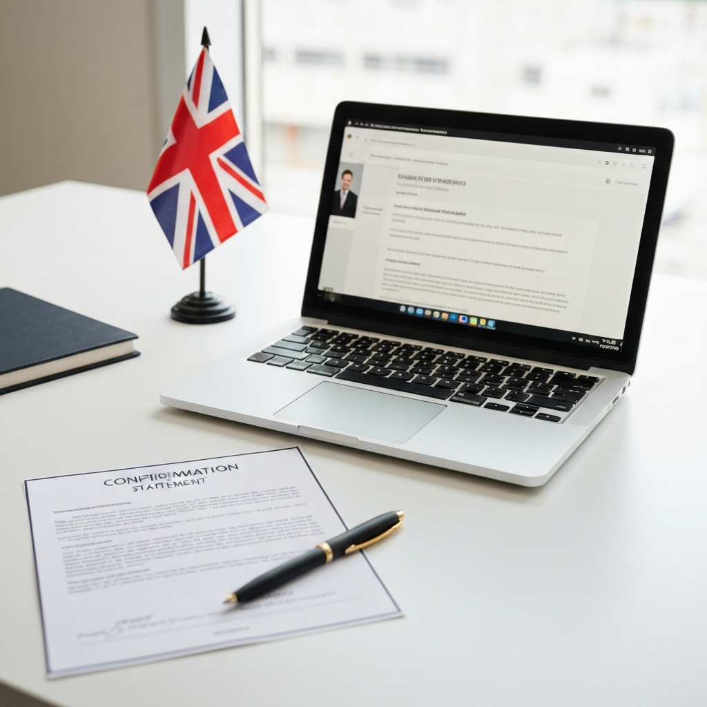 UK company confirmation statement filing guide for directors 2026