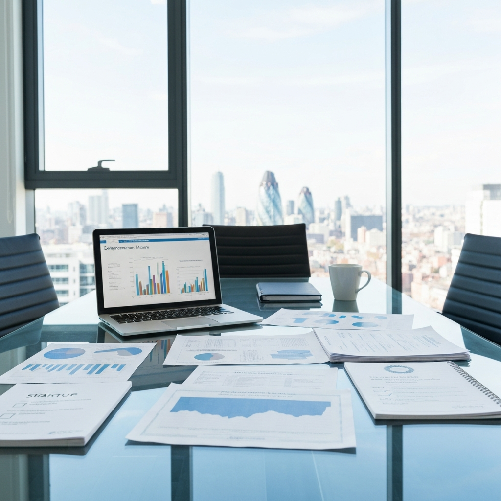 What investors look for in a startup UK pre-incorporation checklist on a desk in a London office