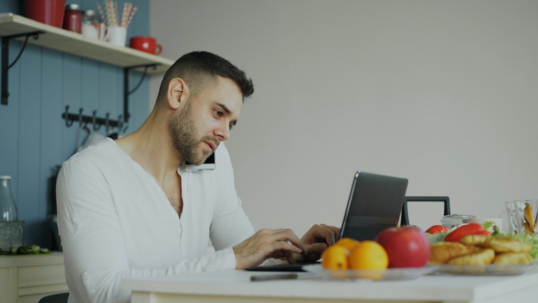 uk business bank account for non residents comparison table on a laptop screen